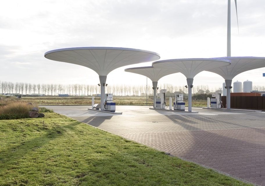 Foto van tankstation in Alkmaar Boekelermeer