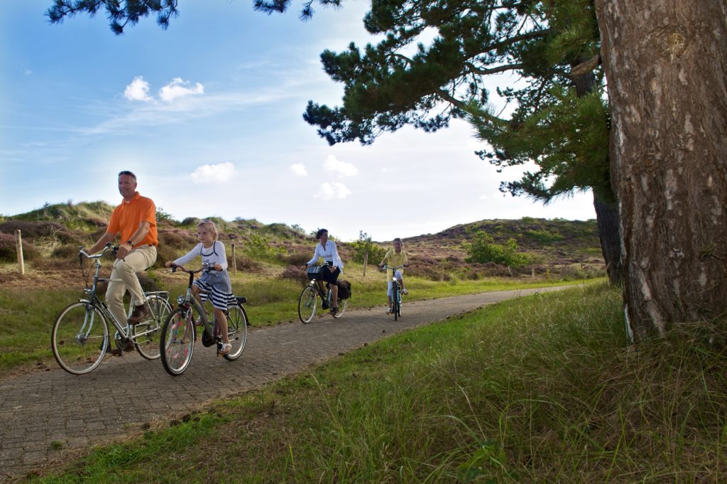 Fietsen in Bergen aan Zee