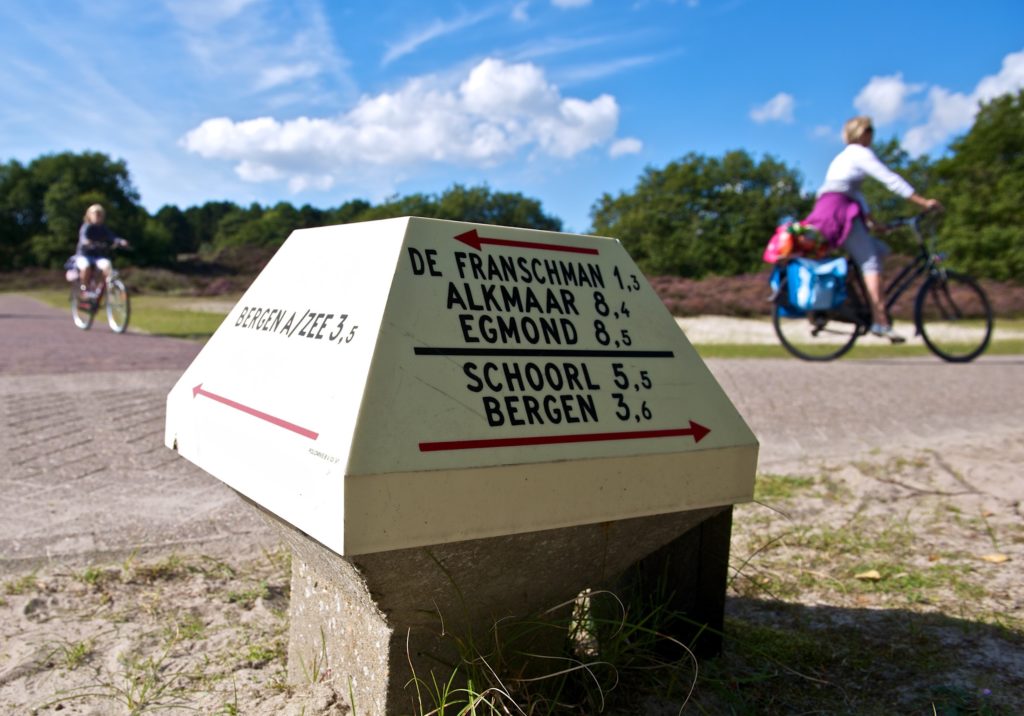 Fietsen in de Schoorlse Duinen