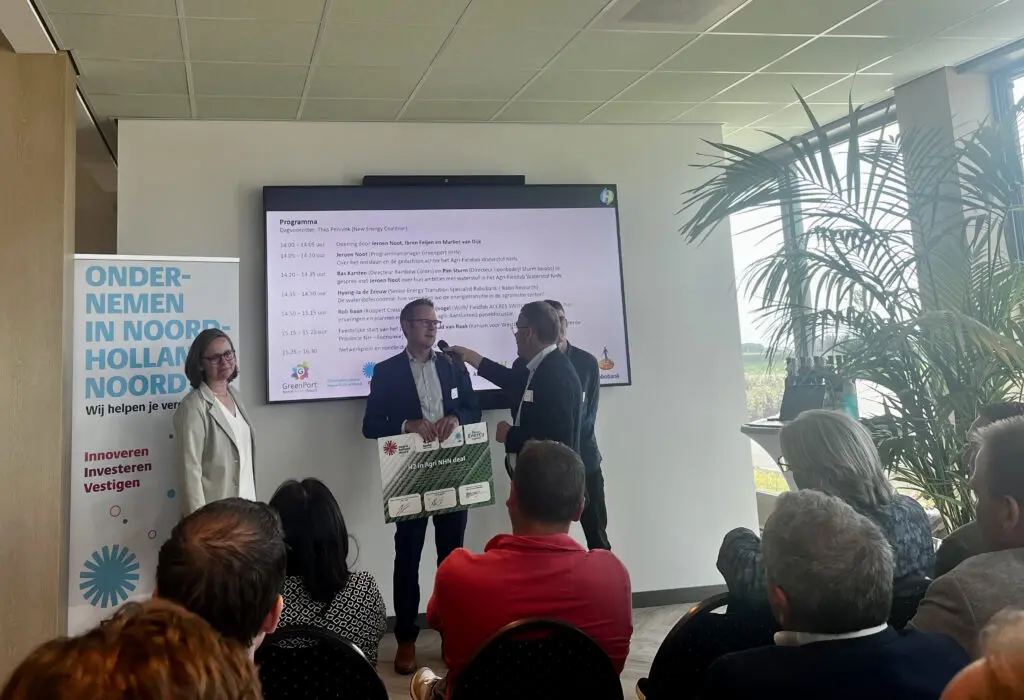 Fieldlab Waterstof in Agri lancering