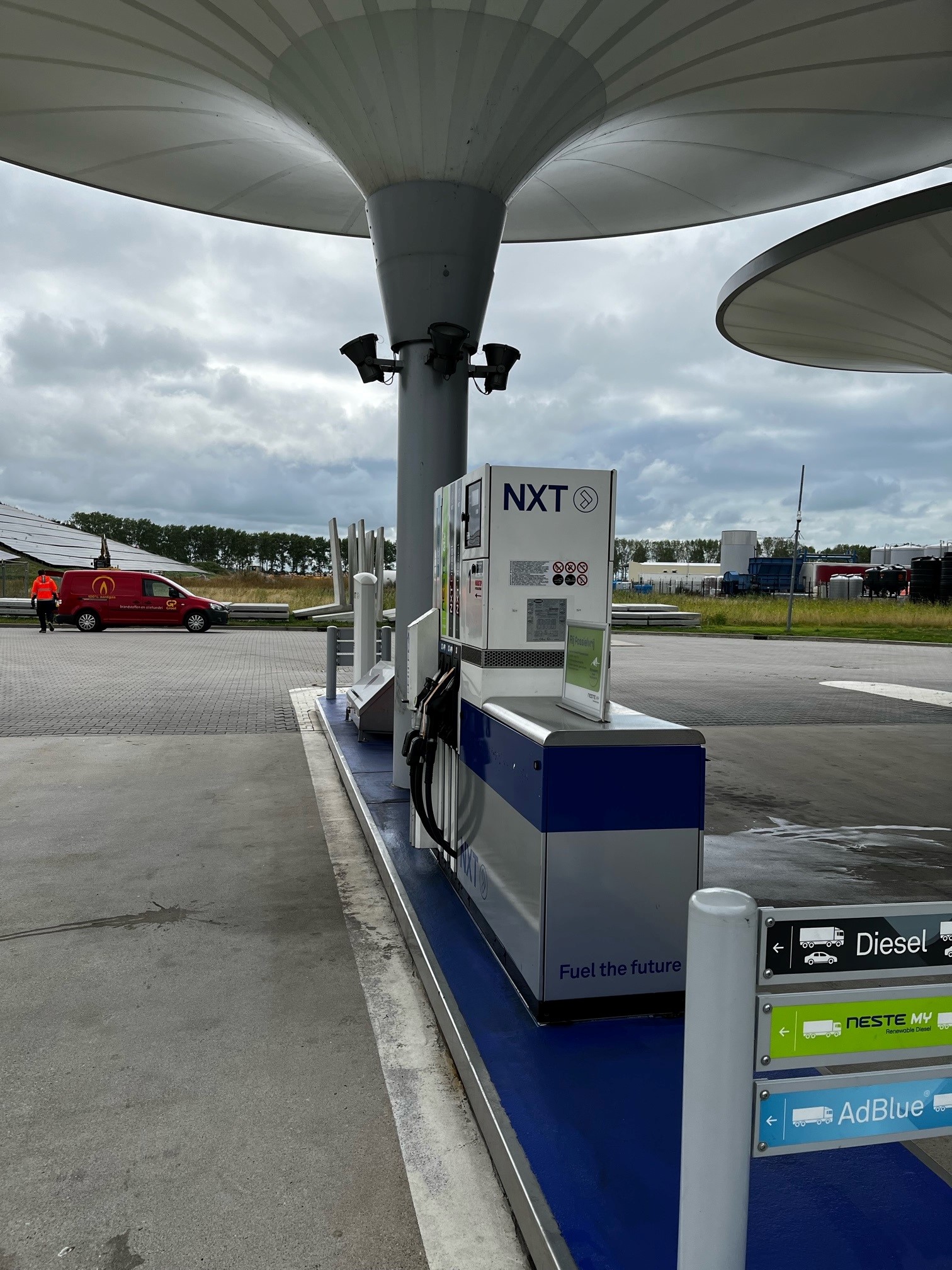 NXT waterstoftankstation