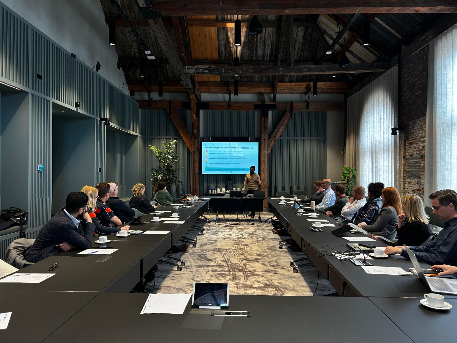 werksessie NZH2V bij Port of Den Helder